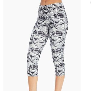 Marika Sports Athletic Paint Swirl Capri Leggings